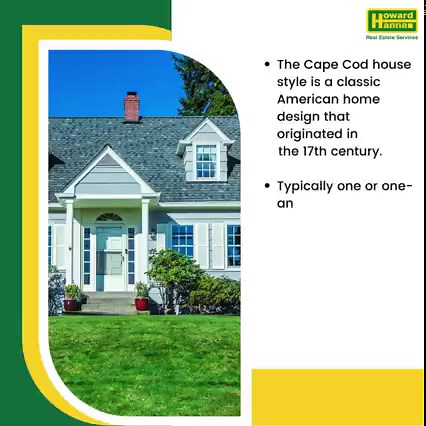 Cape Cod-style homes are a timeless and charming architectural design that originated in New England. These homes typically feature a symmetrical façade, steep rooflines with gables and a centered front door. They often have clapboard or shingle siding, giving them a cozy and inviting feel. Cape Cod homes commonly have dormer windows, allowing for additional natural light and extra living space on the upper levels. Inside, you'll find a practical and efficient layout with a central chimney usual