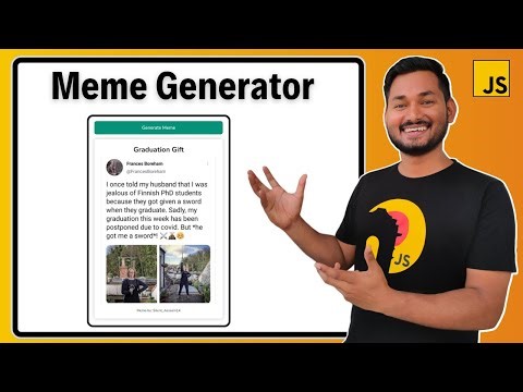 Meme API Project in JavaScript | Project for Beginners | JavaScript Projects