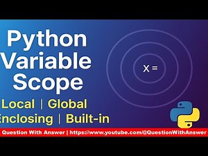 Python Variable Scope Explained | Local, Global, Enclosing & Built-in Scope Made Easy
