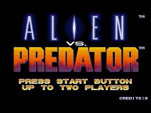 Alien vs. Predator - Capcom 1994 (Full Game Play)