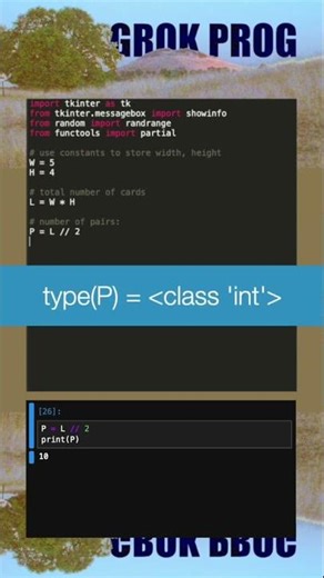 Memory Card Game Using Tkinter - 1 of 3