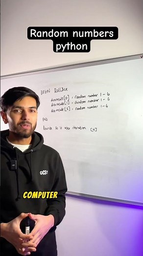 Random Numbers Python GCSE Computer Science Practice Question #gcsecomputerscience #gcse