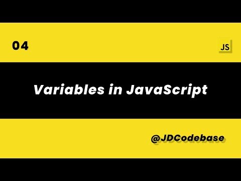 JavaScript Variables | var, let & const Explained | JS Tutorial for Beginners | JDCodebase