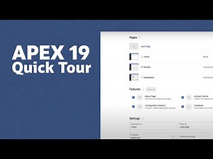 APEX 19 Quick Tour