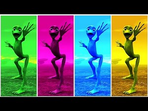 Dame Tu Cosita - Dance Challenge | Green Alien Dance | //Alien Groove Battle //