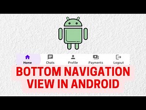 Bottom Navigation View - Android Studio | JAVA