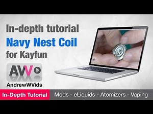 'NAVY NEST' COIL for KAYFUN - TUTORIAL.