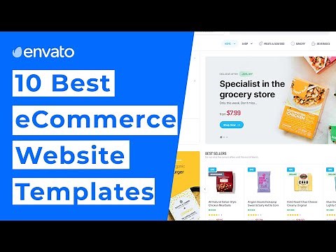 10 Best eCommerce Website Templates
