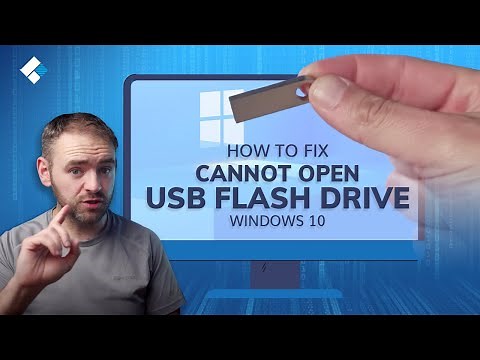 How to Fix Cannot Open USB Flash Drive on Windows 10 and Access File?