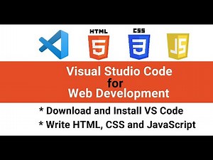 Visual studio code set up for web development | VSCode for HTML CSS and JavaScript | Top extensions