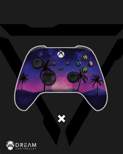 Step into the future of gaming with the Vaporwave Grid Xbox Series X controller! 🎮💫 This design blends retro vibes with futuristic flair, featuring neon grids and bold colors. Equipped with ultra-responsive buttons, ergonomic grips, and next-gen compatibility, #this limited edition controller is as stylish as it is powerful. Level up your gaming experience with this eye-catching design! #VaporwaveController #XboxSeriesX #CustomController #LimitedEdition #RetroGaming #NeonVibes #GamingSetup #Ne