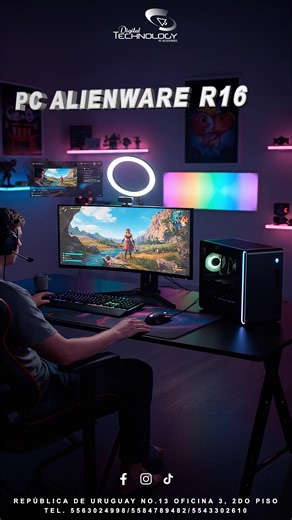 Pc Alienware Gamer para estreaming y videojuegos!! Con 36GB de RAM 1TB SSD 1TB HDD Con Tarjeta gráfica Nvidia Rtx 4070 Puedes consultar el precio por DM O pregunta con nuestros vendedores a nuestros números 5563024998/5584789482📞 O visitarnos en nuestra página web “Digitales Technology “🧑‍💻🛜 #gamer #fyp #alien #pcgaming #pc
