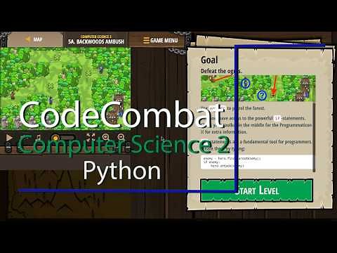 CodeCombat Level 5A Python Computer Science 2 Tutorial with Answers