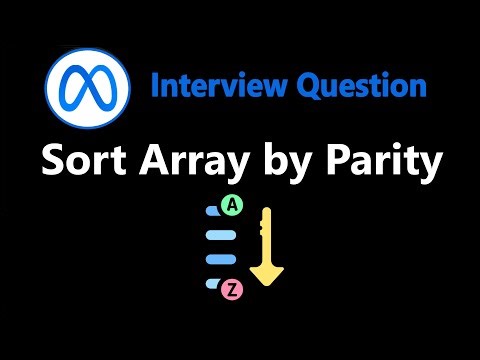 Sort Array by Parity - Leetcode 905 - Python
