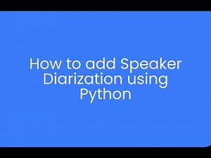 How to: Speaker Diarization with Falcon for Audio Recordings Using Python