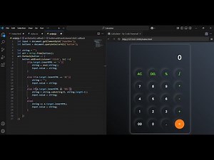 Build a Calculator with HTML, CSS & JavaScript | Step-by-Step Tutorial