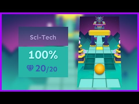 「Rolling Sky」Sci-Tech「Main Level 7」| ★★★★