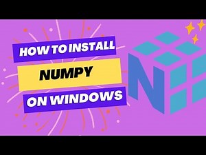 How to Install NumPy on Windows