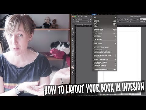 HOW TO LAYOUT YOUR BOOK IN INDESIGN!