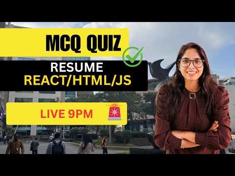 30 Most Asked JavaScript Interview MCQs 🔥 | Live Practice + Detailed Explanation