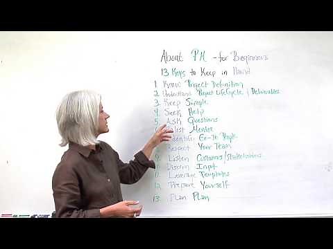 Project Management Basics for Beginners: 13 Simple Project Management Tips