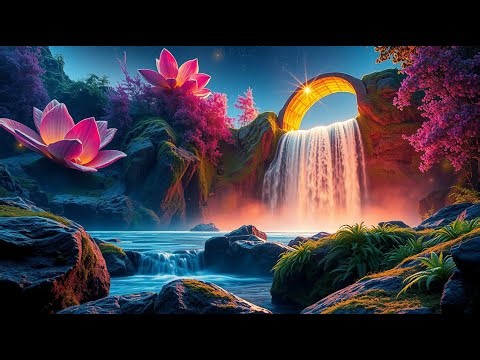 Alien World Ambience | Relaxing Sci-Fi Soundscape & Cinematic Visual Journey