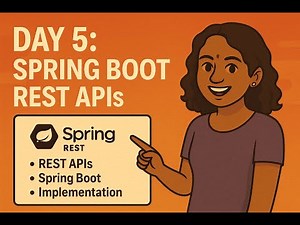 Day 5 of Java | Spring Boot REST API Tutorial | Real-Time API Implementation | Java Full Stack