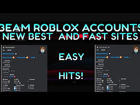 How to beam Roblox Accounts (PC/MOBILE) *tutorial