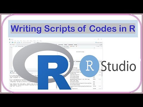 Writing Scripts of Codes in R | R for Beginners