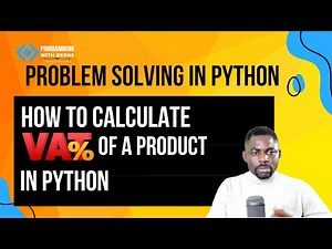 How to Calculate Sales Tax | Python Beginner Tutorial | Problem Solving in Python