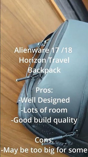 Alienware Horizon Travel Backpack