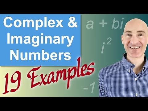 Complex Numbers and Imaginary Numbers Basic Operations (19 Examples)