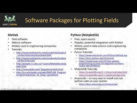 2D - Plotting Scalar and Vector Fields with Python
