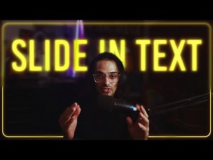 5 ways to CREATE a SLIDE IN Text Animation