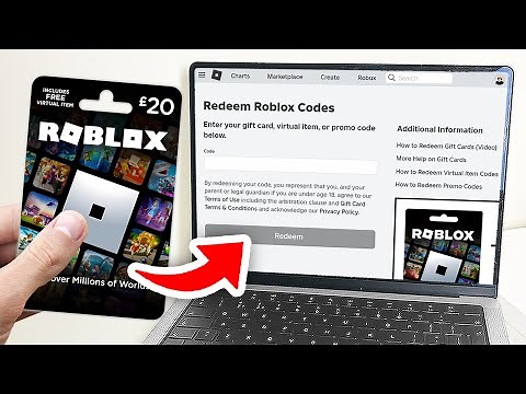 How To Redeem A Roblox Gift Card - Full Guide