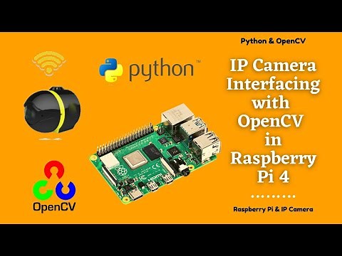 IP Camera Interfacing with Raspberry Pi 4 using Python & OpenCV