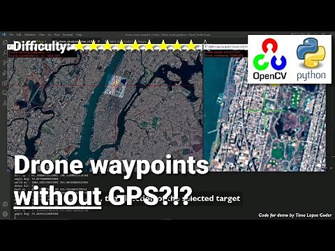 Visual waypoint navigation without GPS | AI Computer Vision Tracking Tech for Autonomous Drone