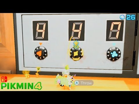 Pikmin 4 - Code Password Bunker "Lead to Leafing Olimar Showdown" - Hero's Hideaway