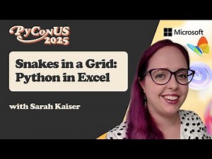 Snakes in a Grid: Python in Excel