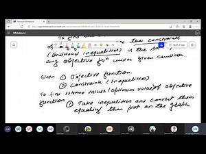 Linear programming | Engineering mathematics III | Lec-1