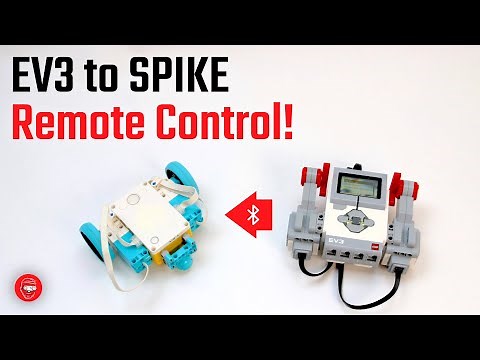 How to remote control SPIKE Prime with LEGO MINDSTORMS EV3