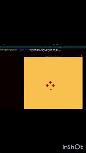 National Golden Retriever Day! | #goldenretriever | #dog | #world | #global | #python | #ai