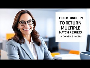 Filter Function to return multiple match results in Google Sheets