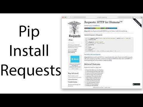 PIP Install Requests - Python Requests Module (With Example) - Code Jana