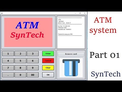 How to Create ATM System in Java Net Beans -Full Tutorial with source code