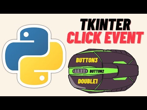 Python Tkinter Click Event