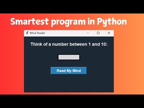 Can Python Read Your Mind? 😃