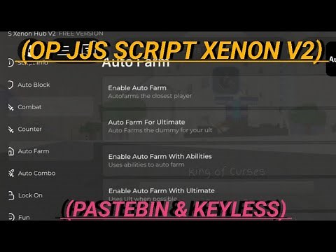 (NEW) OP JJS Script | Keyless Auto Farm, God Mode, Auto Block & More!
