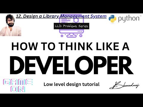 12. Design a simple Library Management System