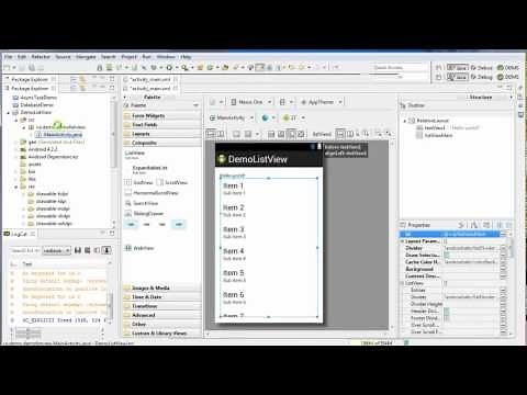 Basic ListView Demo: Android Programming
